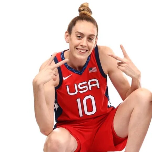 NEW Nike Team USA Basketball Breanna Stewart Road Jersey Women’s Size S NWT - Picture 2 of 13